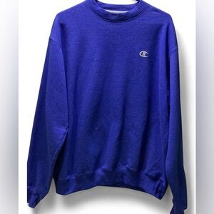 Champion Eco Mens Sweatshirt SZ XL Blue Pullover